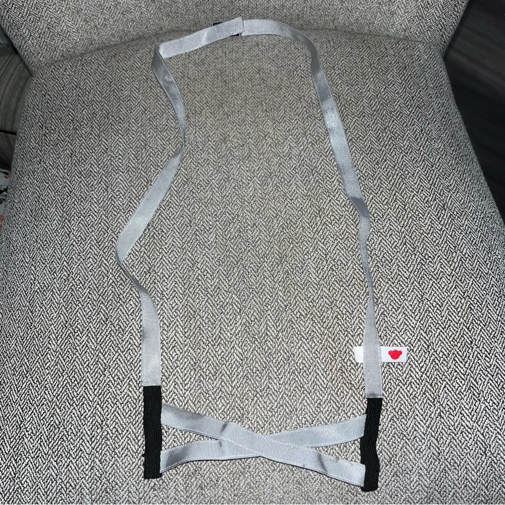 BUILD A BEAR Workshop Grey Skating Harness BABW RARE HTF Retired